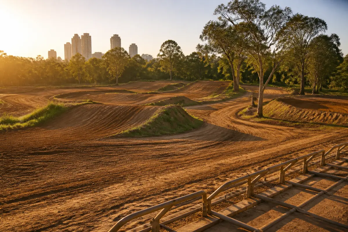 Photo d'illustration : Circuit de motocross