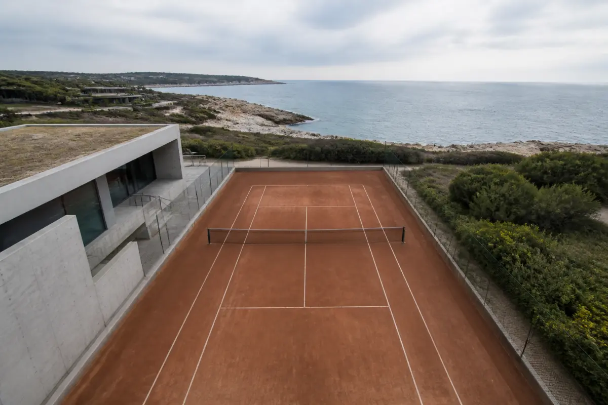 Photo d'illustration : Court de tennis