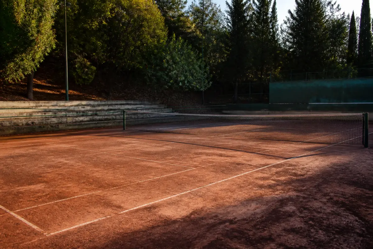 Photo d'illustration : Court de tennis