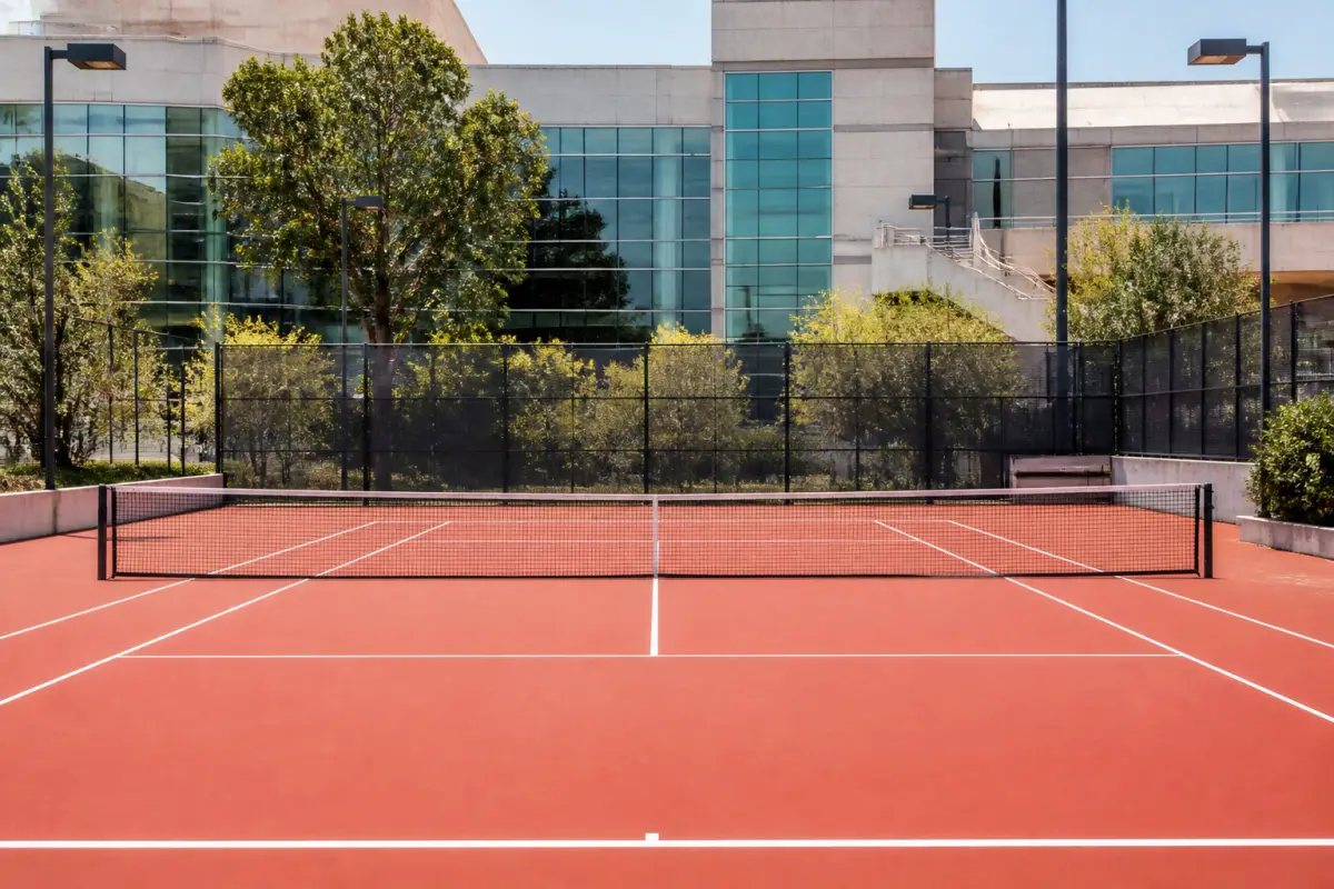 Photo d'illustration : Court de tennis