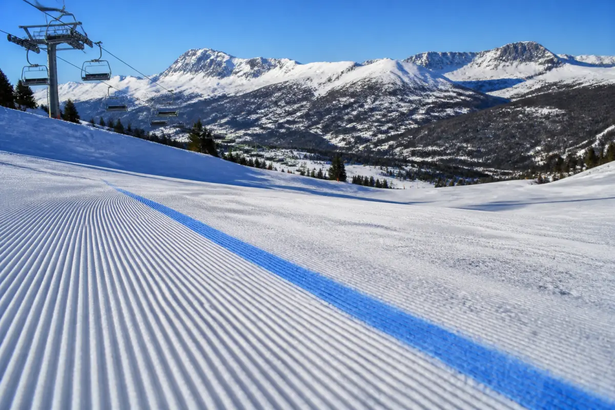 Photo d'illustration : Domaine de ski alpin