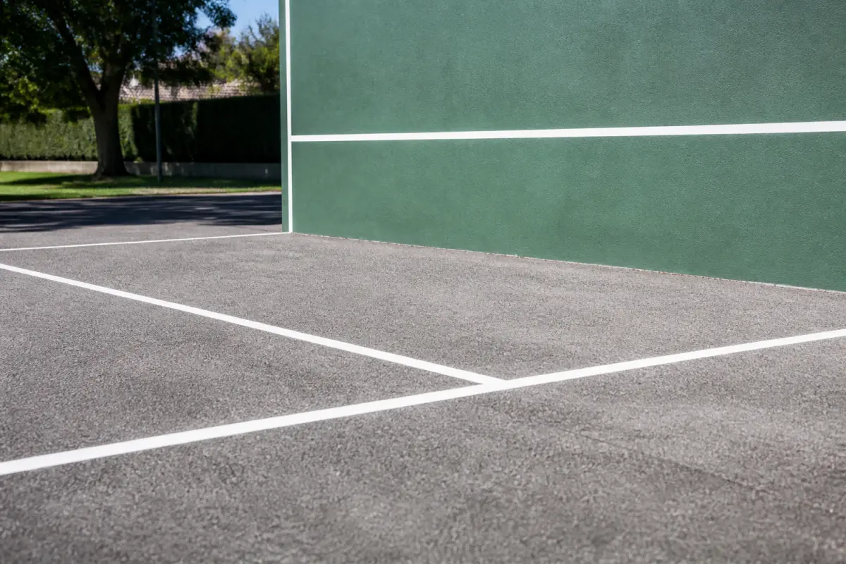 Photo d'illustration : Mur de tennis