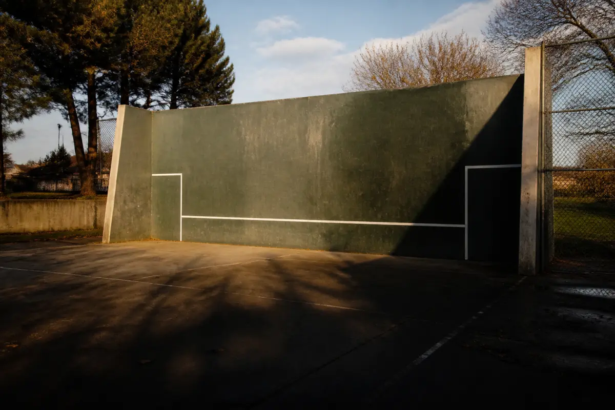Photo d'illustration : Mur de tennis