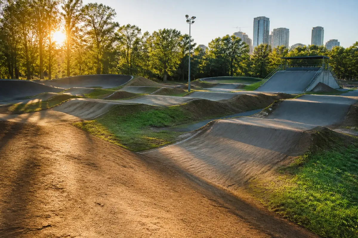 Photo d'illustration : Piste de bicross