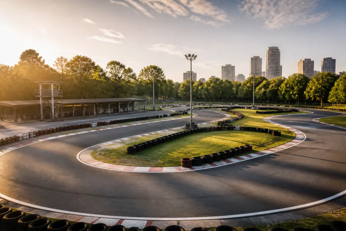 Photo d'illustration : Piste de kart