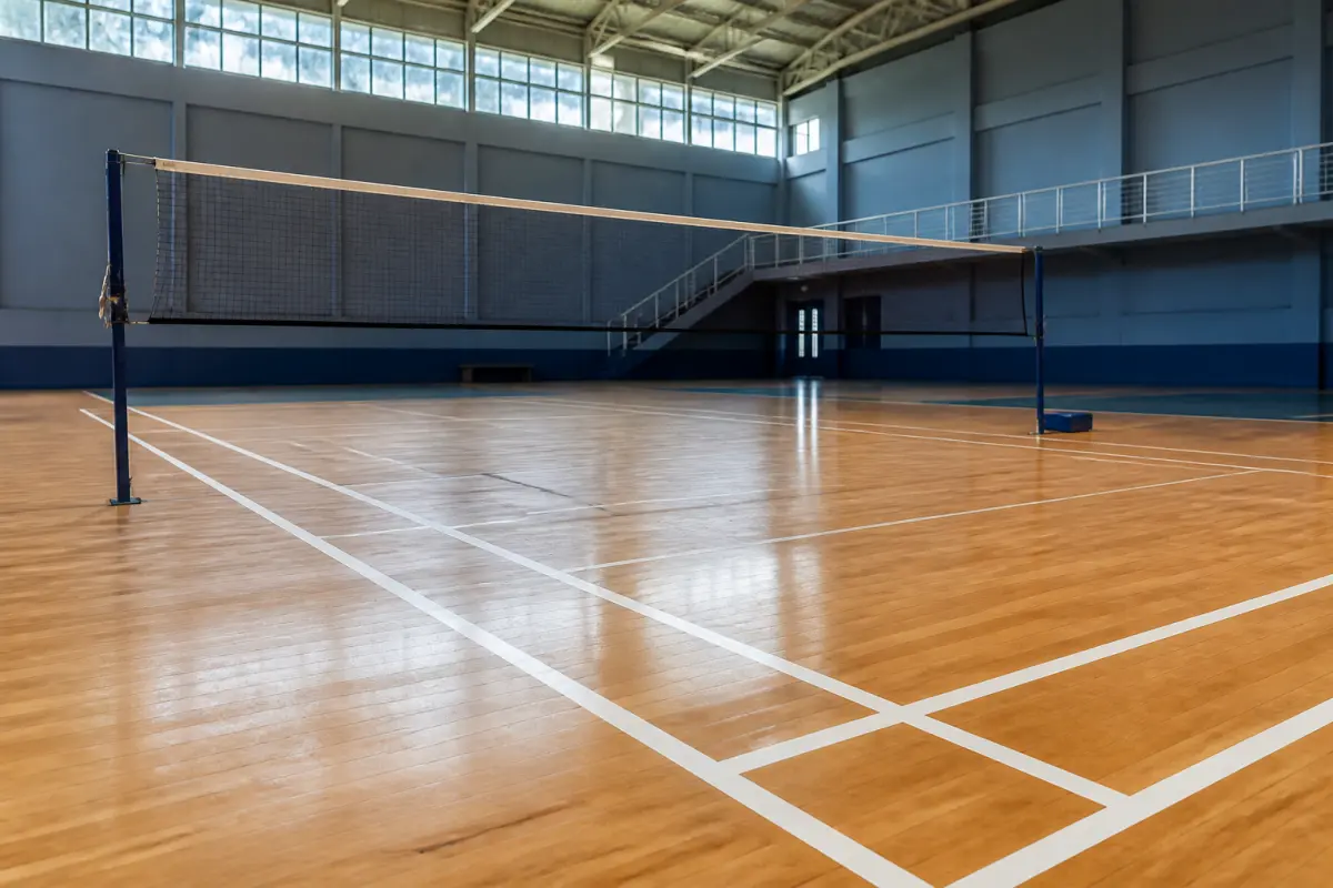 Photo d'illustration : Salle ou terrain de badminton