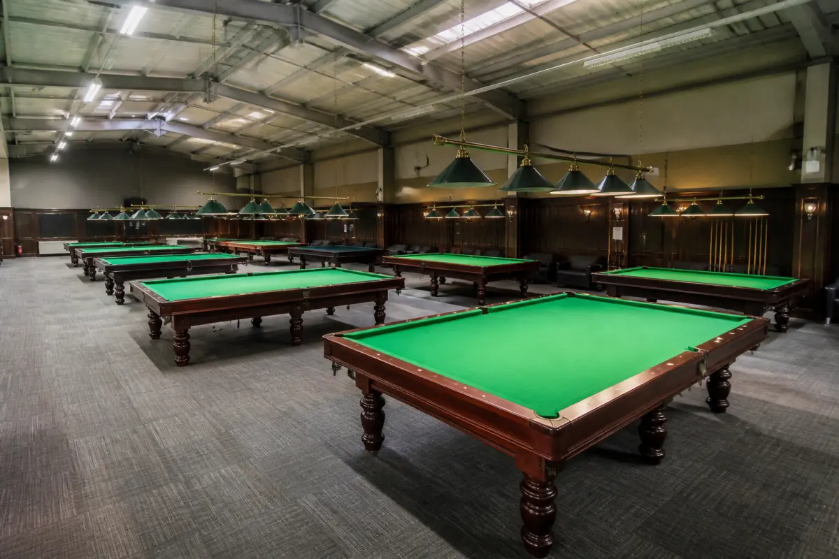 Photo d'illustration : Salle de billard