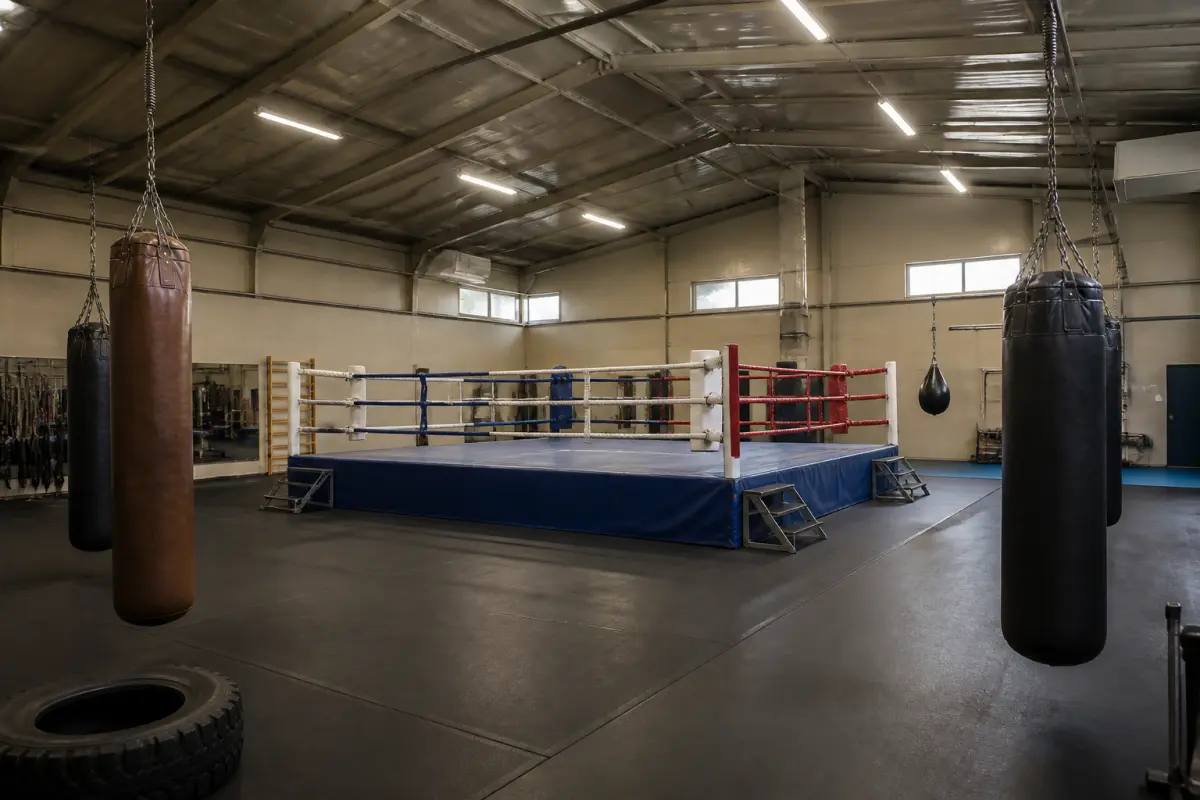 Photo d'illustration : Salle de boxe