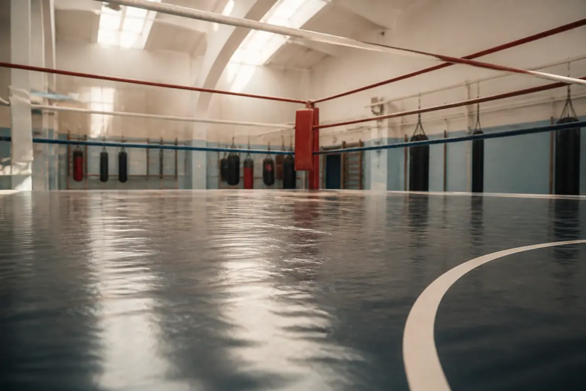 Photo d'illustration : Salle de boxe