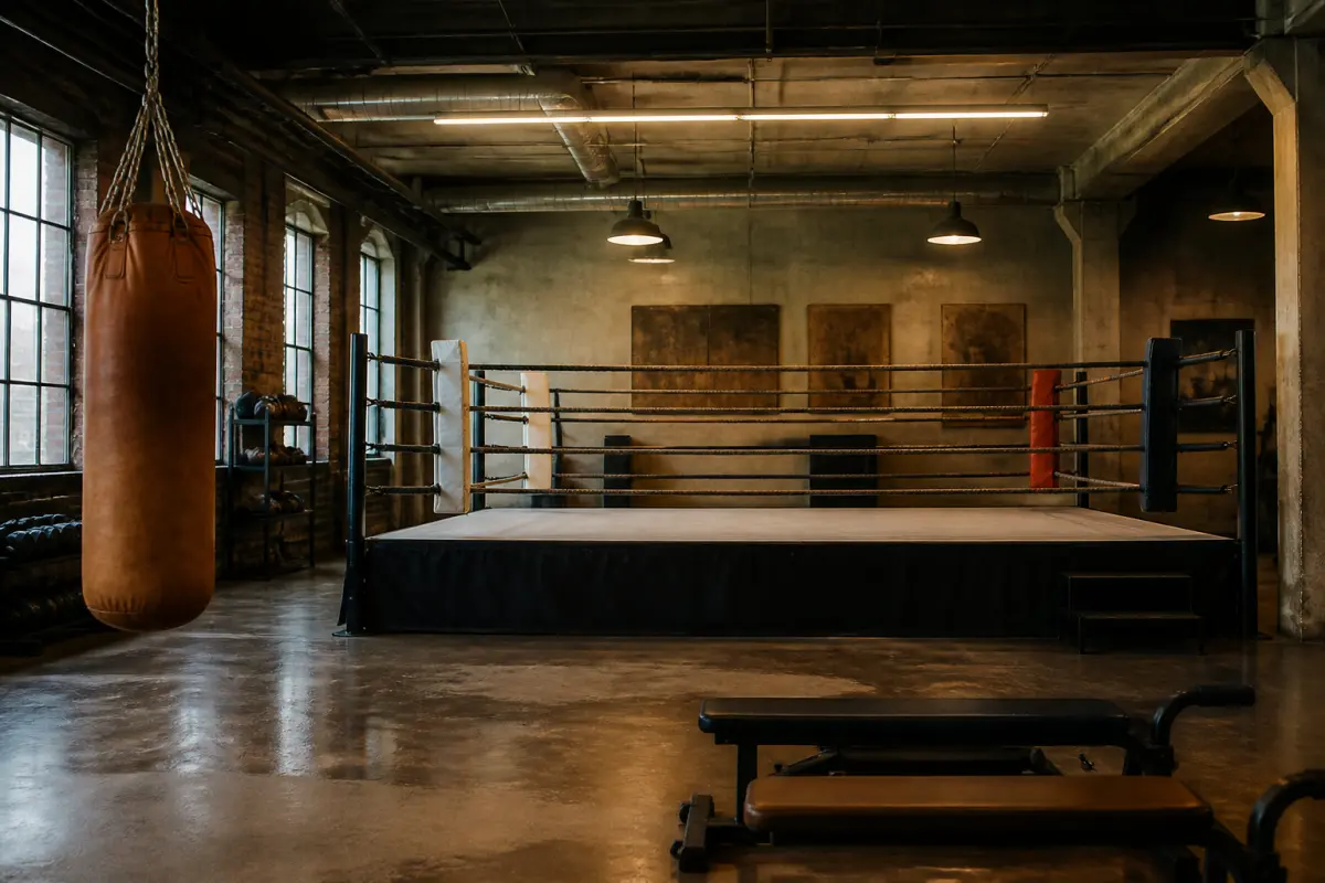 Photo d'illustration : Salle de boxe
