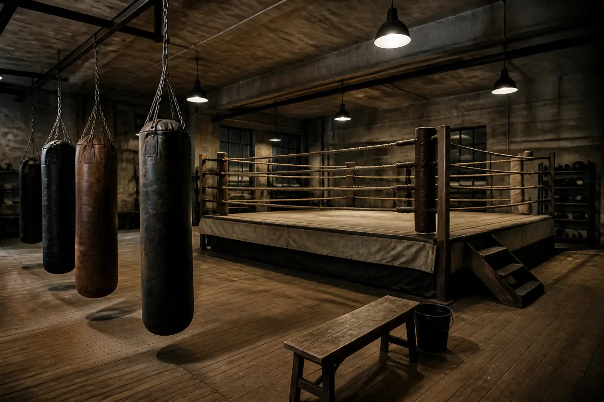 Photo d'illustration : Salle de boxe