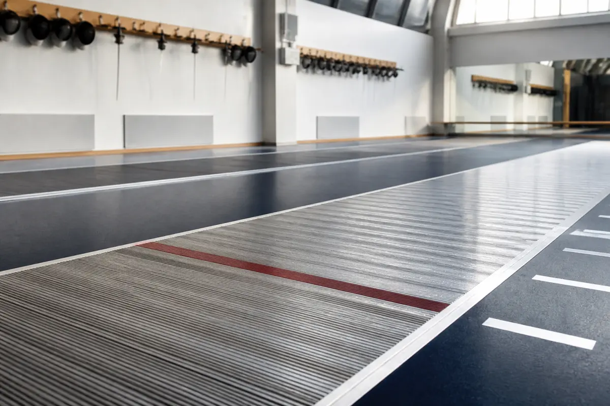Photo d'illustration : Salle d'escrime