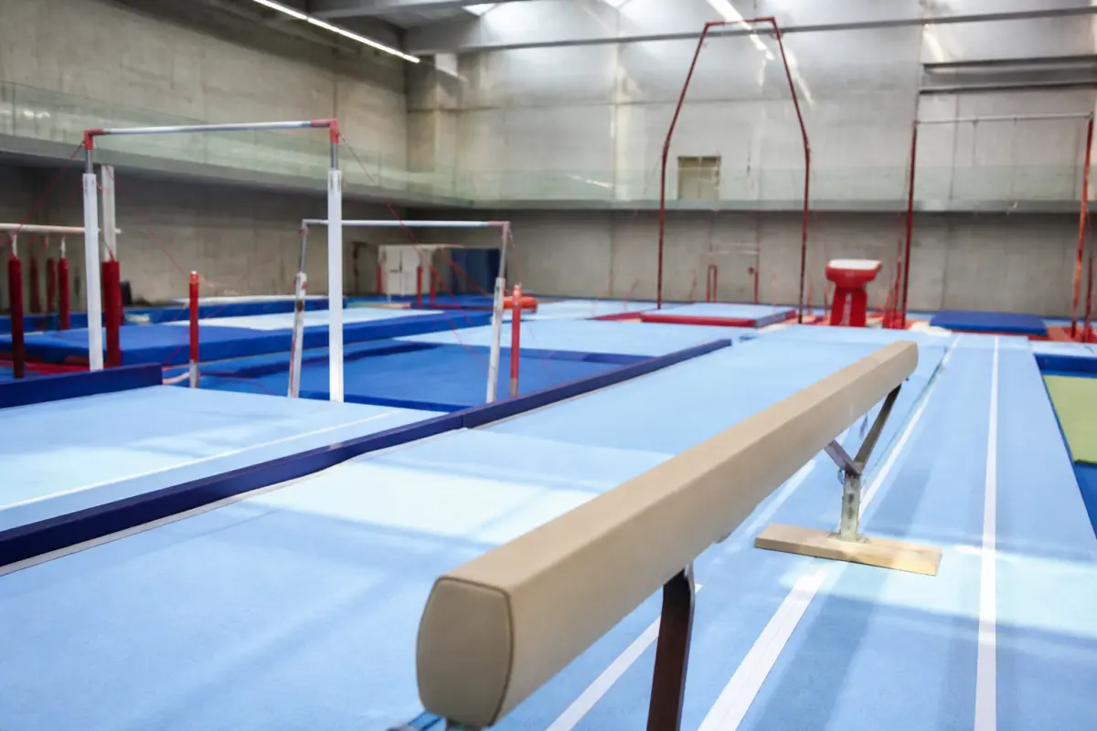 Photo d'illustration : Salle de gymnastique sportive