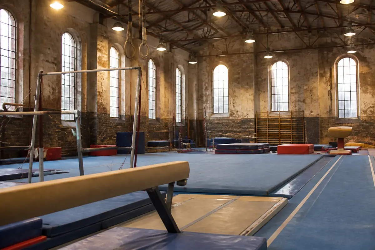 Photo d'illustration : Salle de gymnastique sportive
