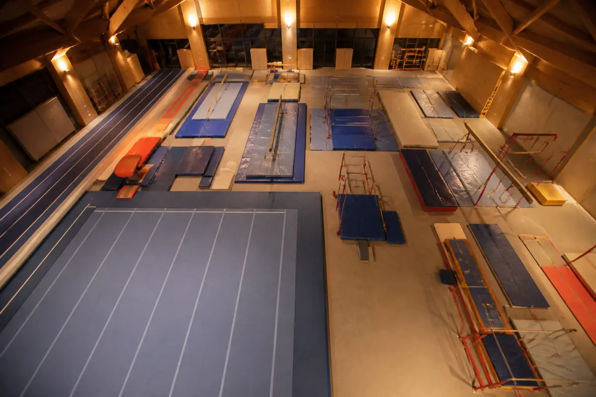 Photo d'illustration : Salle de gymnastique sportive