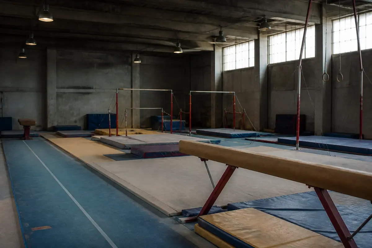 Photo d'illustration : Salle de gymnastique sportive
