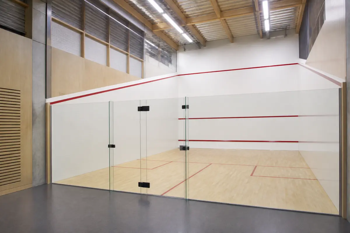 Photo d'illustration : Salle ou terrain de squash
