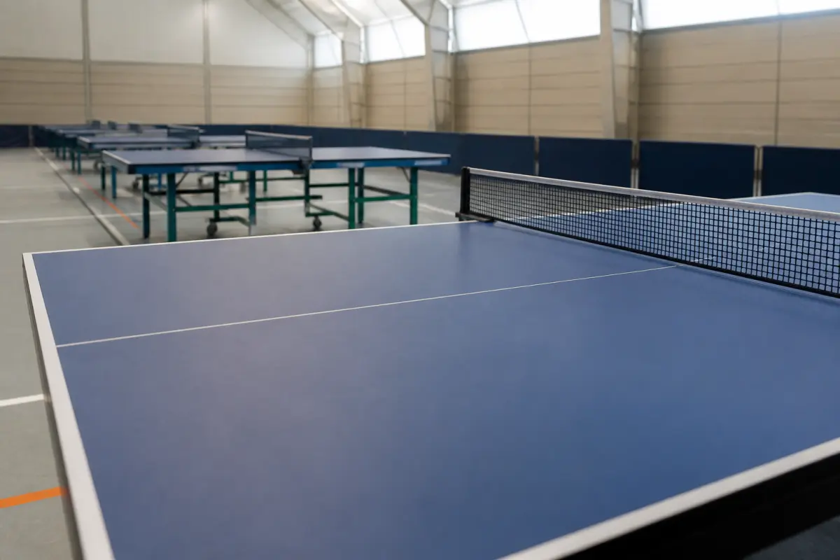 Photo d'illustration : Salle de tennis de table