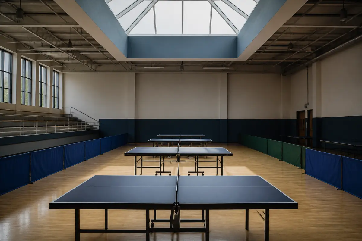 Photo d'illustration : Salle de tennis de table