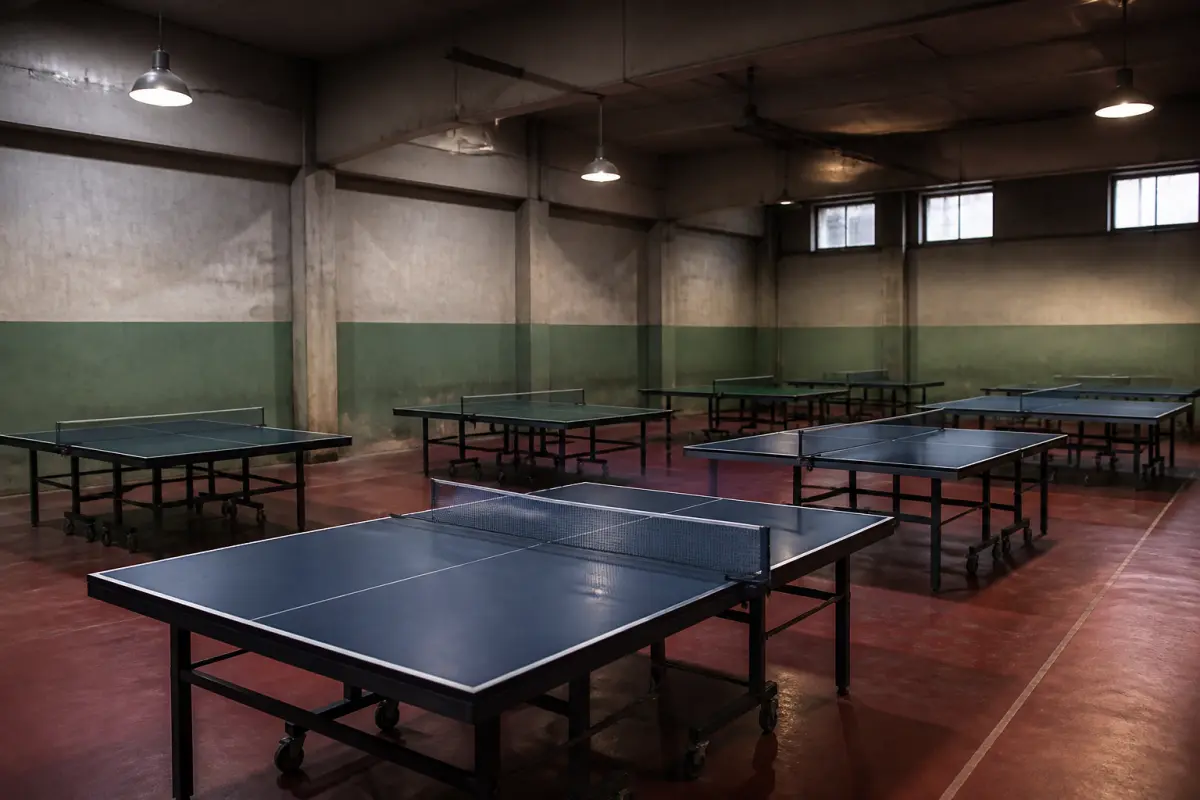 Photo d'illustration : Salle de tennis de table