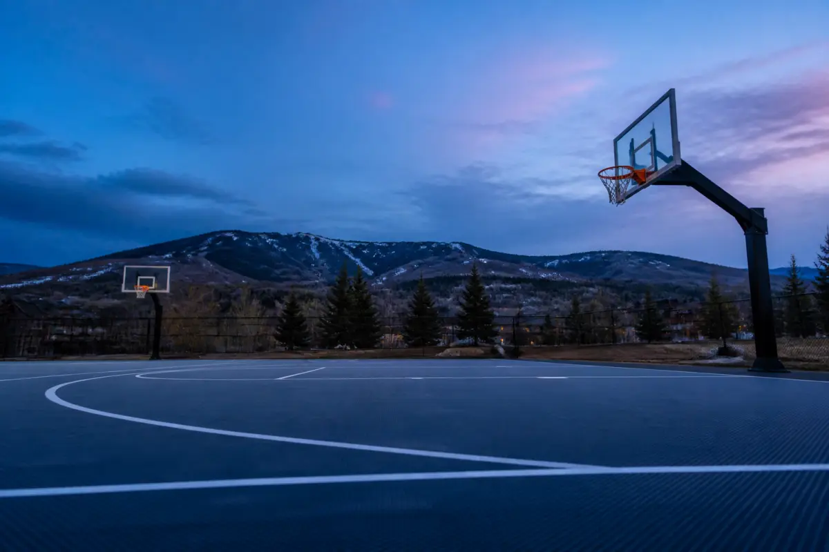 Photo d'illustration : Terrain de basket-ball