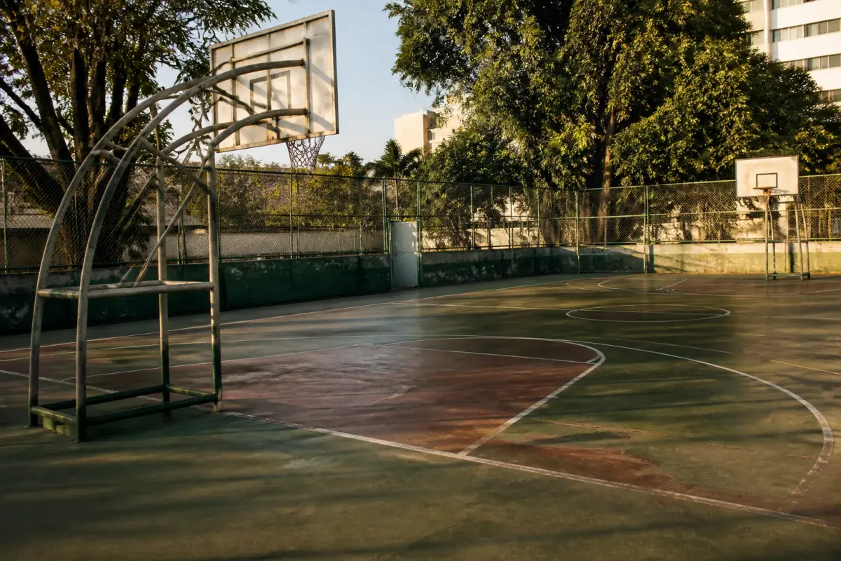 Photo d'illustration : Terrain de basket-ball