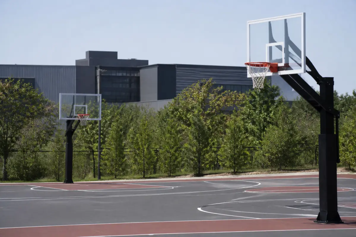 Photo d'illustration : Terrain de basket-ball