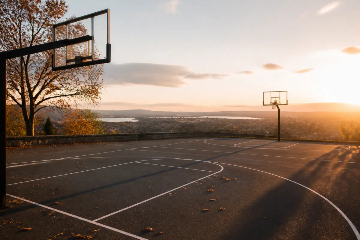 Photo d'illustration : Terrain de basket-ball