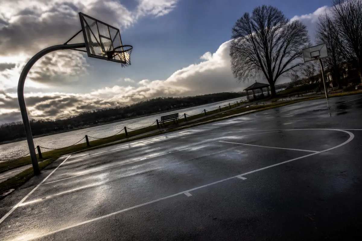 Photo d'illustration : Terrain de basket-ball