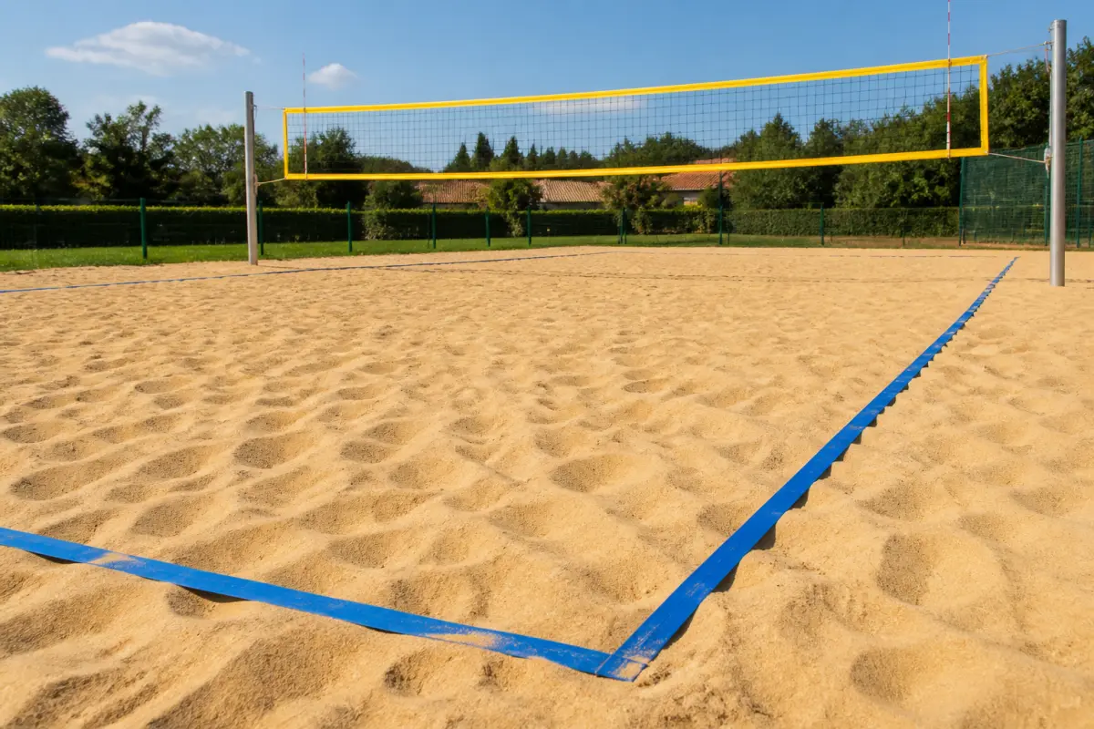 Photo d'illustration : Terrain de beach-volley