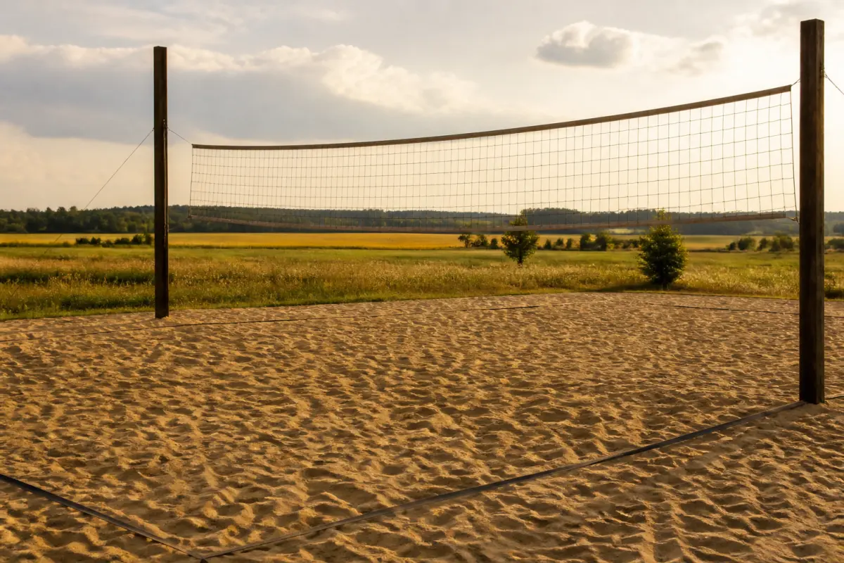 Photo d'illustration : Terrain de beach-volley