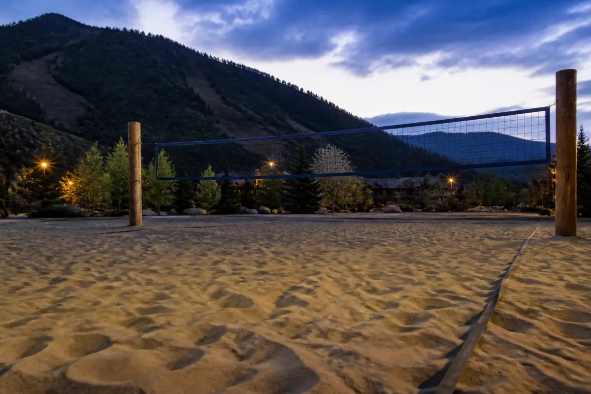 Photo d'illustration : Terrain de beach-volley