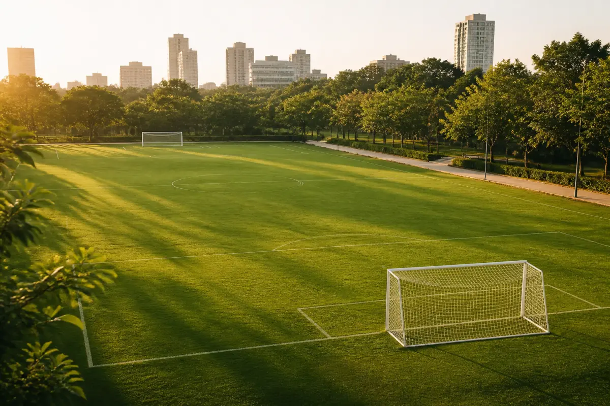 Photo d'illustration : Terrain de football