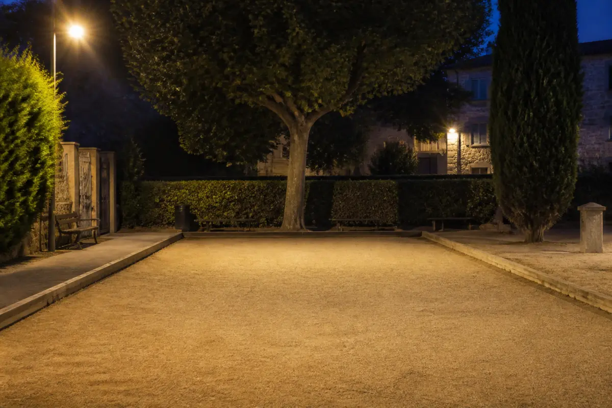 Photo d'illustration : Terrain de pétanque