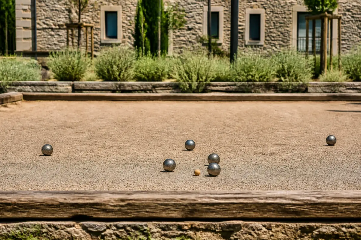 Photo d'illustration : Terrain de pétanque