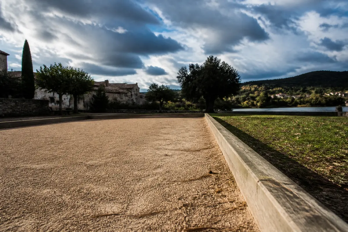 Photo d'illustration : Terrain de pétanque