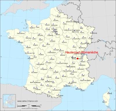 Carte de Hautecourt-Romanèche