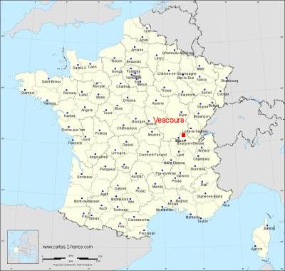 Carte de Vescours