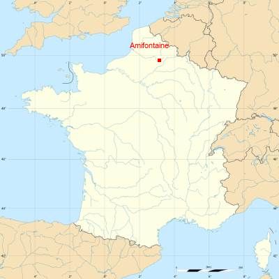 Fond de carte avec Amifontaine