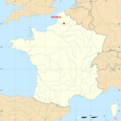 Fond de carte avec Annois