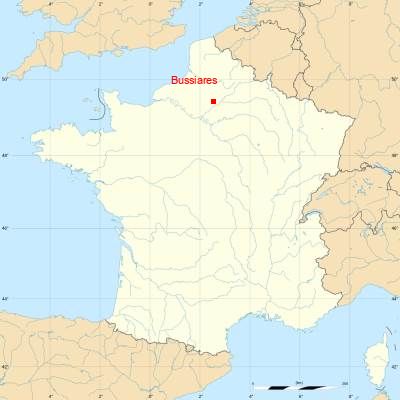 Fond de carte avec Bussiares
