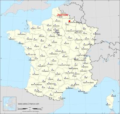 Carte de Jeantes