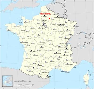 Carte de Manicamp