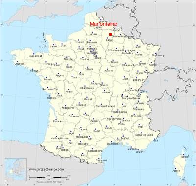 Carte de Marfontaine