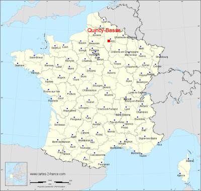 Carte de Quincy-Basse