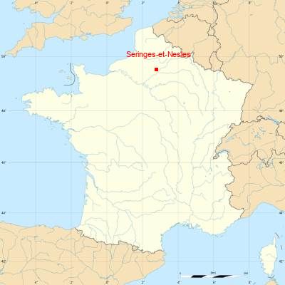 Fond de carte avec Seringes-et-Nesles