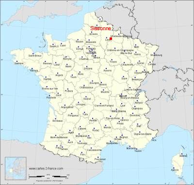 Carte de Sissonne