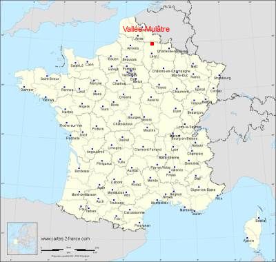 Carte de Vallée-Mulâtre