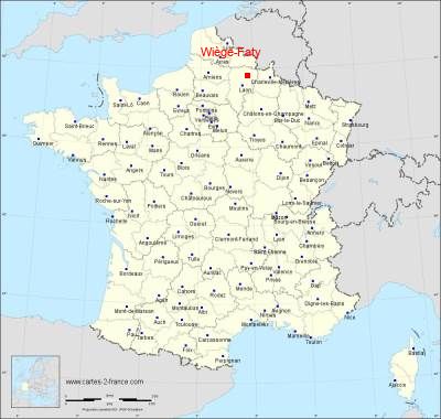 Carte de Wiège-Faty