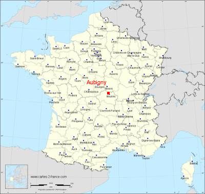 Carte de Aubigny